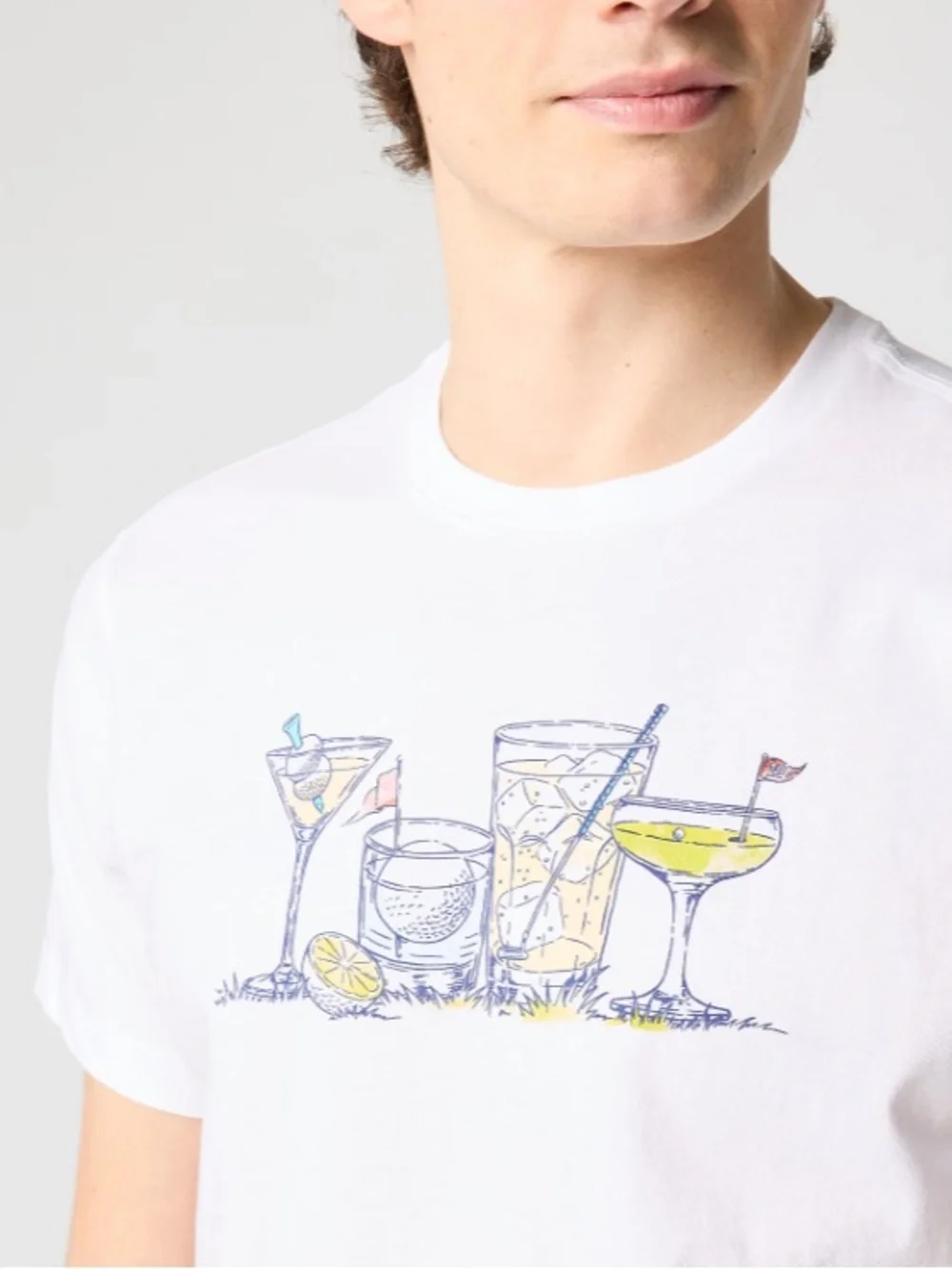 J crew Another round graphic tee